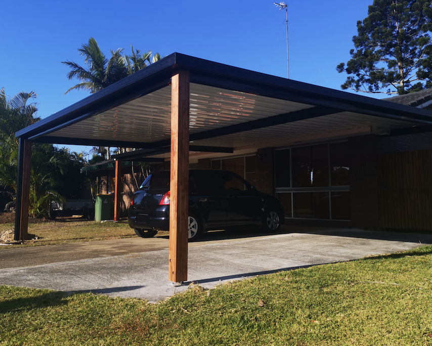 Single Skin Carport -